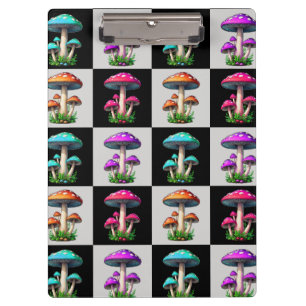 Gekreuzter geometrischer Raum Klemmbrett