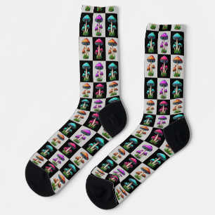 Gekreuzter geometrischer Raum Socken