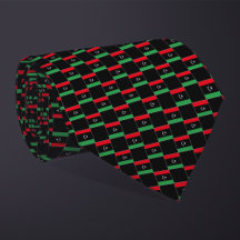 Gekreuztes libysches Flaggenmuster