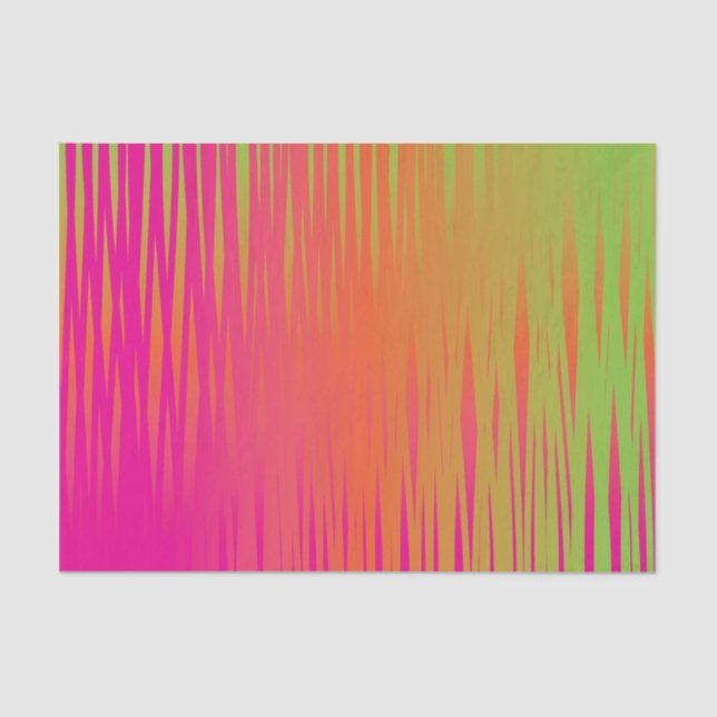 Gekritzel-Effekt in einem Rosa-, Orange und Seidenpapier (Vorderseite)