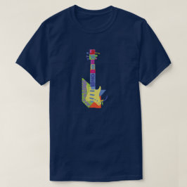 Gekritzel-Gitarre Wangs Dang T-Shirt