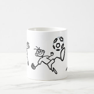 Gekritzel GuyZ Fußball-Tasse Tasse