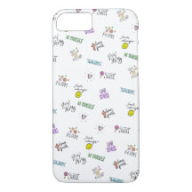 Gekritzel-Inspirationen Iphone 8/7 Fall