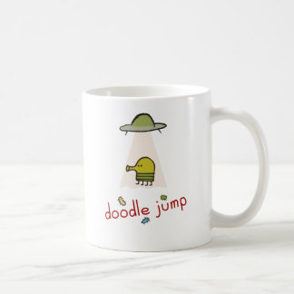 Gekritzel-Sprung UFO-Tasse Tasse