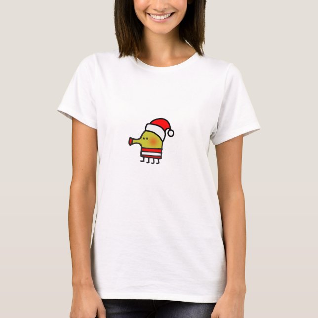 Gekritzel-Sprungs-Sankt-Trägershirt T-Shirt (Vorderseite)