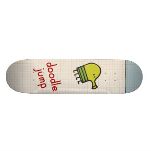 Gekritzel-Sprungs-Skateboard Skateboard