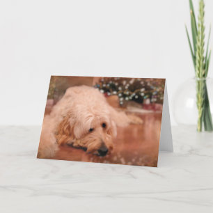 Gekritzel-Weihnachtskarte Feiertagskarte