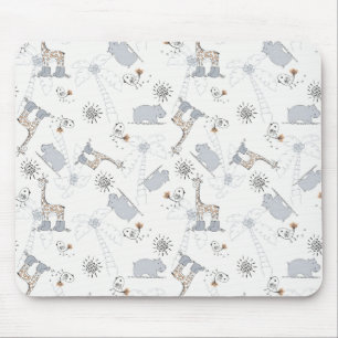 Gekritzelmuster 2 mousepad