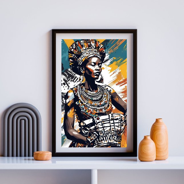 Gekrönt in Rhythmus und Feuer Poster (Von Creator hochgeladen)