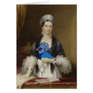 Gekrönte Taube der Königin-Victoria