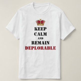 Gekröntes bedauernswertes des Trumpfs T-Shirt