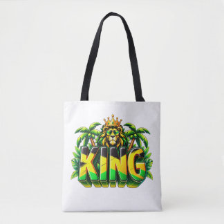 Gekröntes Löwen Tropical Island Pride Design