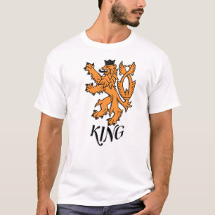 Gekröntes Löwen-Wappen Königlicher Löwen-Wappens T-Shirt