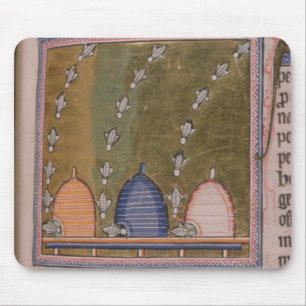 Gekrümmte Linien des Bestiary drei Mousepad