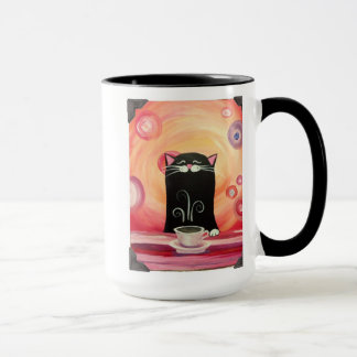 Gekrümmte Tür-Studio-Kakaokitty-Tasse Tasse