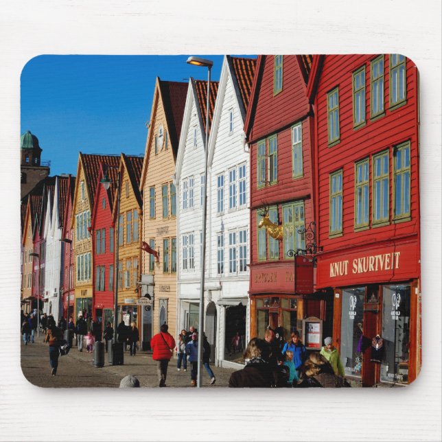 Gekrümmter hölzerner Schatz Mousepad (Vorne)