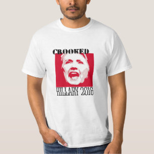 GEKRÜMMTES HILLIARY - - - Anti-Hillary - T-Shirt