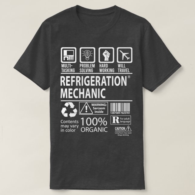 Gekühlter Multitasking-Auftragsgegenstand T-Shirt (Design vorne)