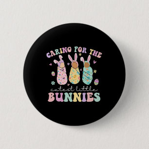 Gekümmert für die Niedlichen kleinen Bunnies Nicu Button
