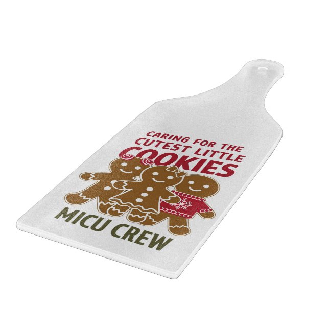 Gekümmert für die Niedlichen kleinen Kekse Nicu Nu Schneidebrett (Ecke)