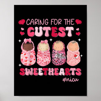Gekümmert für die Niedlichsten Schweden Nicu Nurse Poster