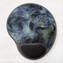 Gel Mousepad - allgemeiner Tso-Pelz, blähen Blau