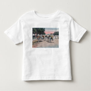 Geladene Esel auf dem StreetLas Vegas, Nanometer Kleinkind T-shirt
