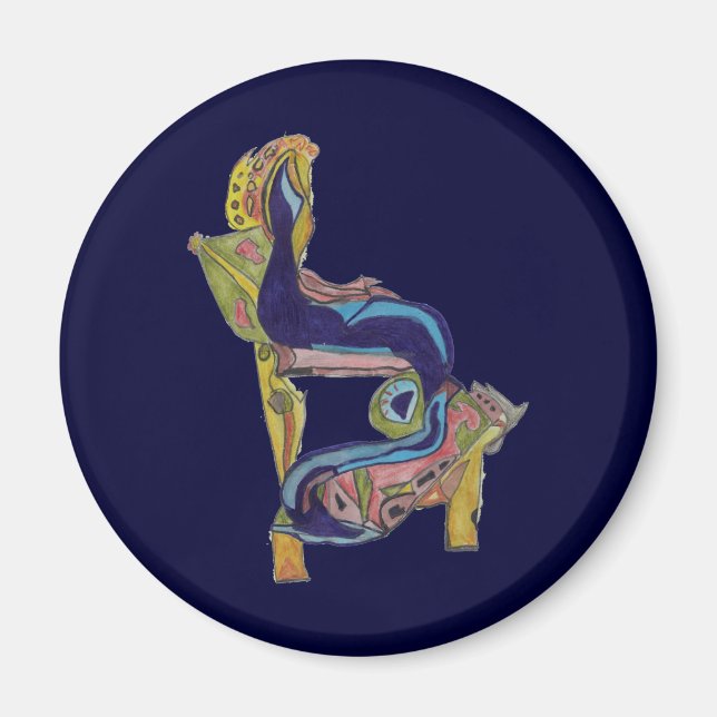 Gelähmt Magnet (Vorne)