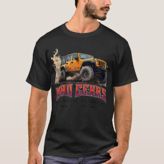 Geländefreund mit Retro-LKW - Ideal für Camping T-Shirt