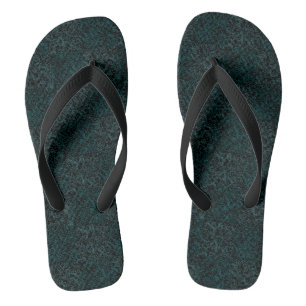 Geländemuster Grün 01bx4.Schwarz Flip Flops