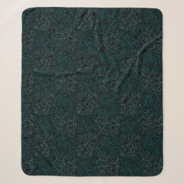 Geländemuster Grün 01bx4.Schwarz Sherpadecke