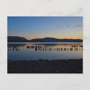 Geländetes Landschaftsbild Postkarte