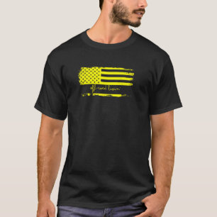Geländewagen-Leben USA-Flagge 4x4-Geländewagen-Ent T-Shirt