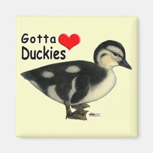 Gelangt an Liebe Duckies Magnet
