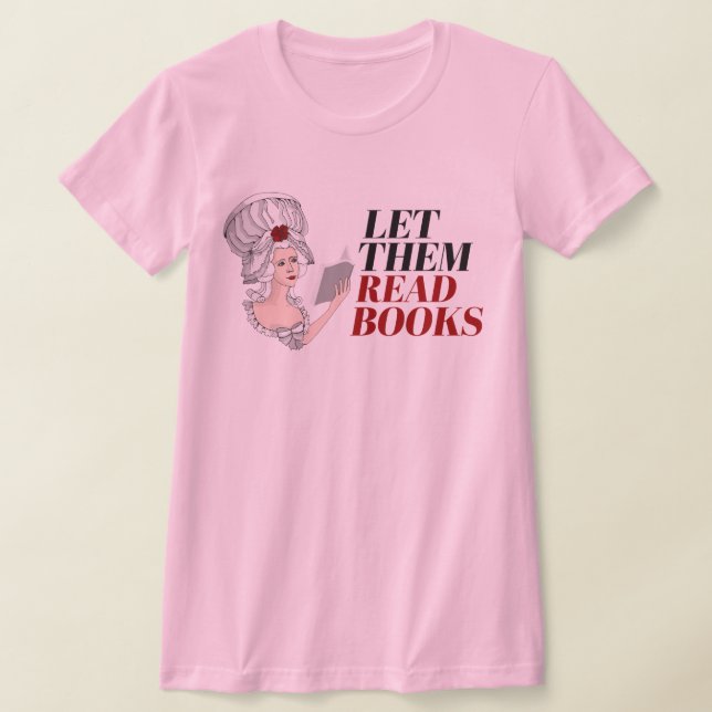 Gelassen Bücher lesen T-Shirt (Ablage )