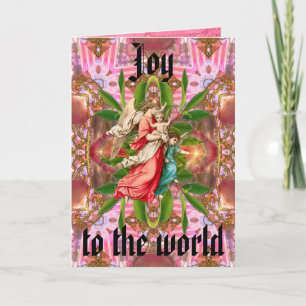 Gelassen Erde erhält ihren König Feiertagskarte