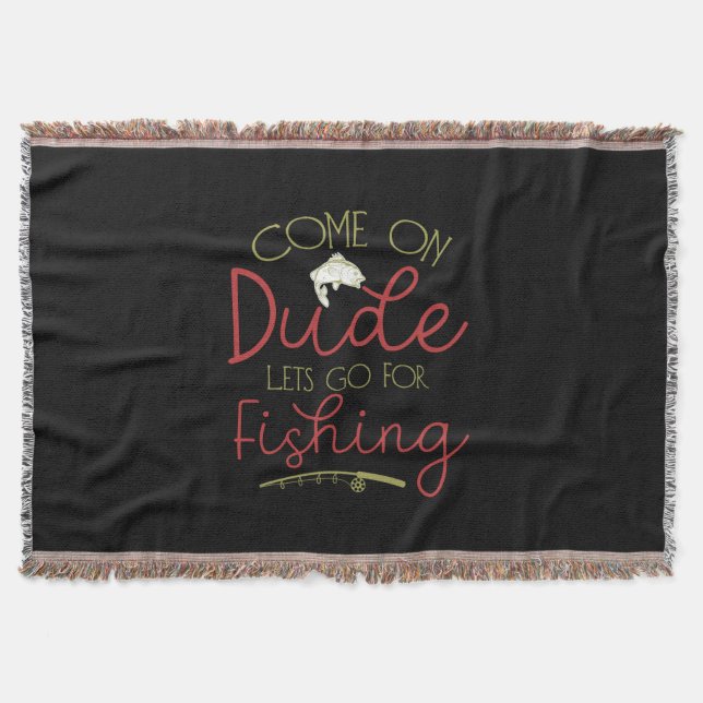 Gelassen Fischerei Decke (Vorderseite)