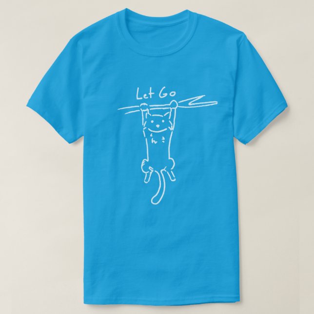Gelassen gehen Kitty T-Shirt (Design vorne)