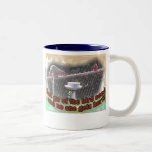 Gelassen gehen Sie - niemand erhält Hurt Zweifarbige Tasse