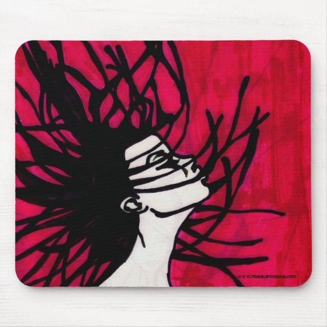 Gelassen gehen Sie. Seien Sie freies Mousepad (Vorne)