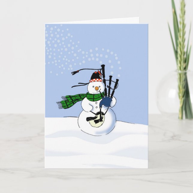 Gelassen ihm durchbrennen, gelassen ihm feiertagskarte (Vorderseite)