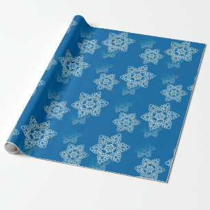 Gelassen ihm schneien geschenkpapier