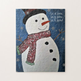 Gelassen ihm schneien puzzle