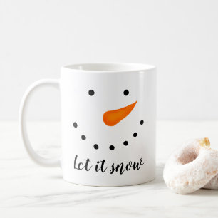 Gelassen ihm schneien Snowman Tasse