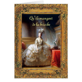 Gelassen ihnen essen Sie Kuchen (französischen)