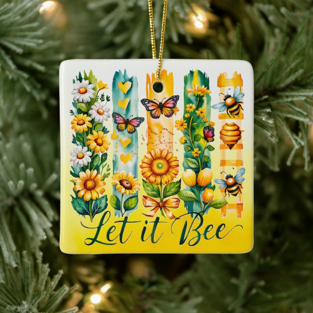 Gelassen Keramikornament (Baum)