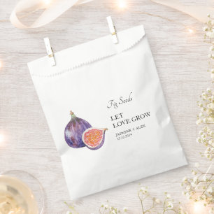 Gelassen Liebe wachsen Fig Seed Gastgeschenk Hoc Geschenktütchen