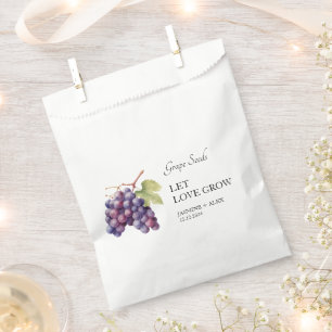 Gelassen Liebe wachsen   Gastgeschenk Hochzeit des Geschenktütchen