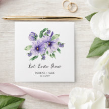 Gelassen Liebe wachsen | Pansy Seed Packet Gastges