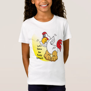 Gelassen uns das Funky Huhn tanzen T-Shirt